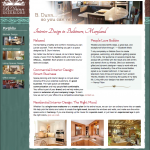 B Dunn Interiors B Dunn Interiors: Interior Design Website Design